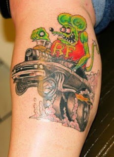 Shovelhead: Tattoo - Rat Fink