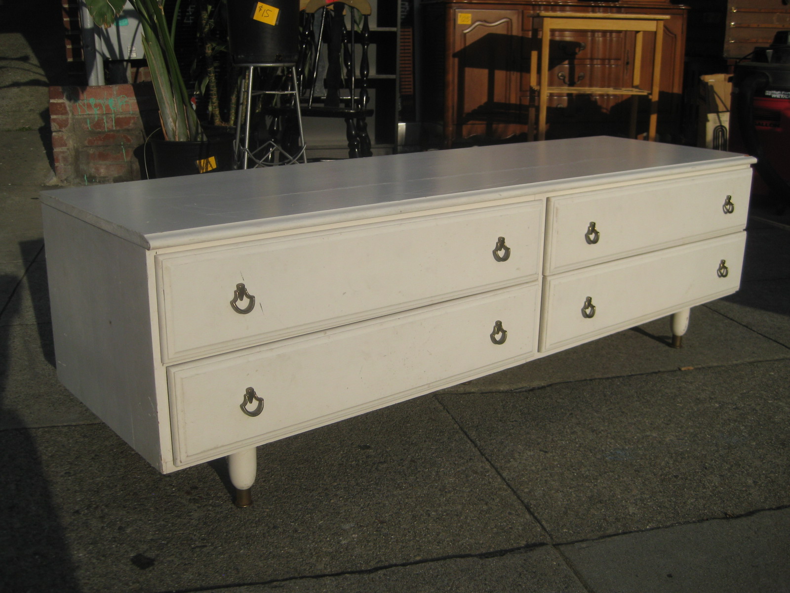 Uhuru Furniture Collectibles Sold Long Low Dresser 50