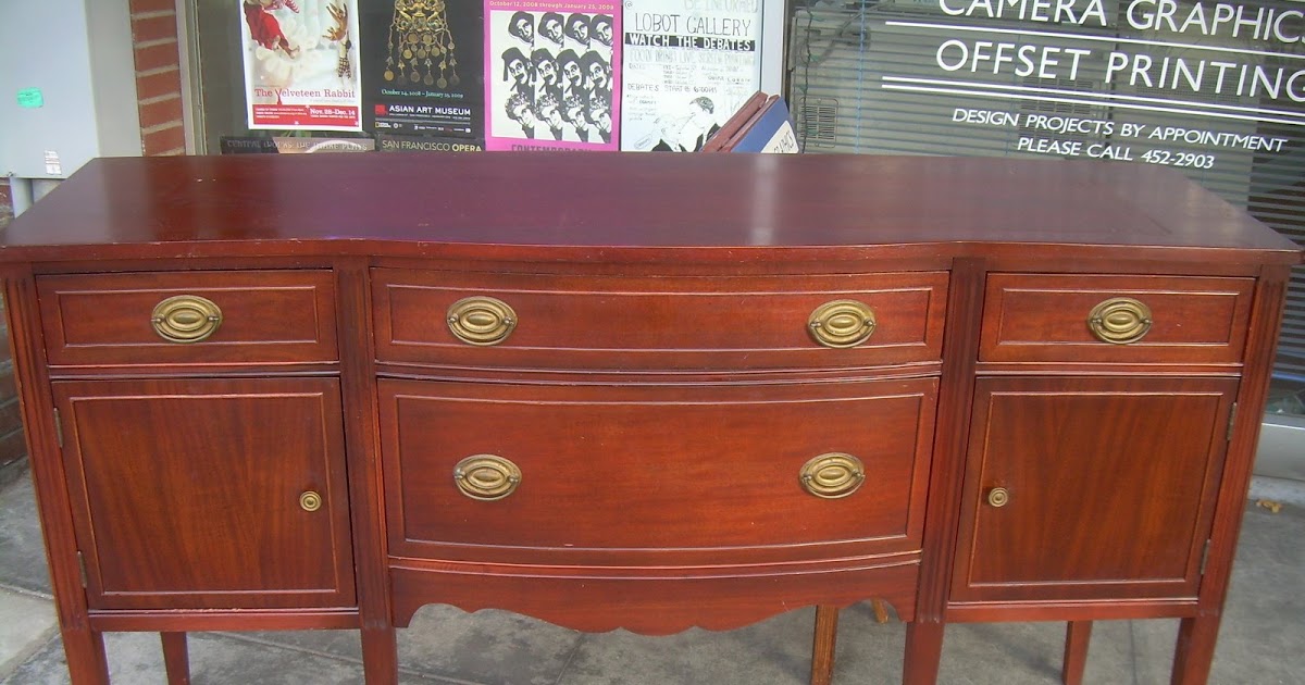 UHURU FURNITURE & COLLECTIBLES: SOLD - Duncan Phyfe Buffet - $200