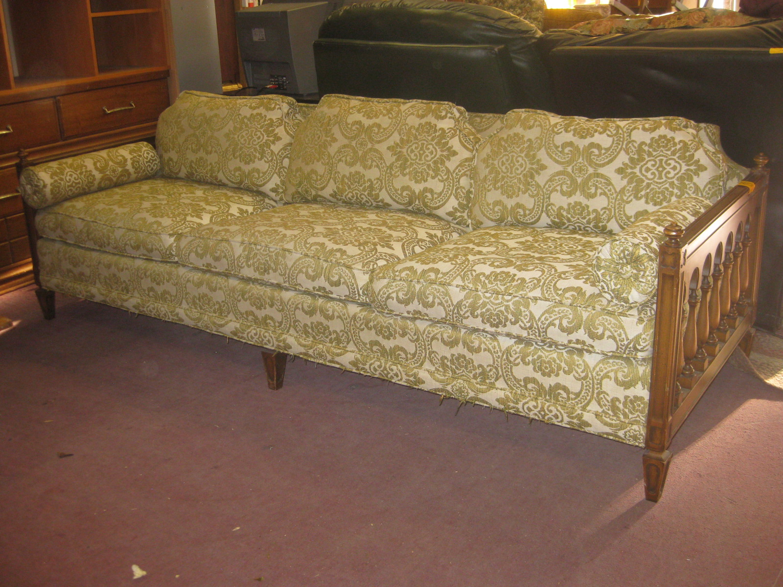 UHURU FURNITURE & COLLECTIBLES SOLD Mediterranean Sofa 80