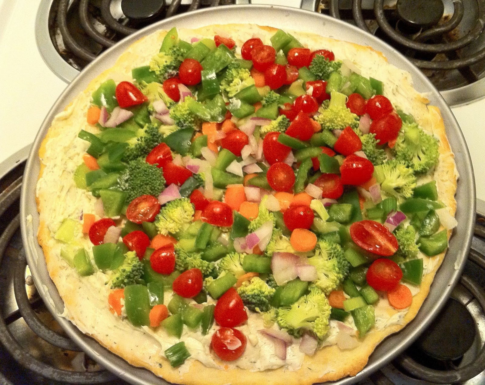 vegetarian pizza ingredients
