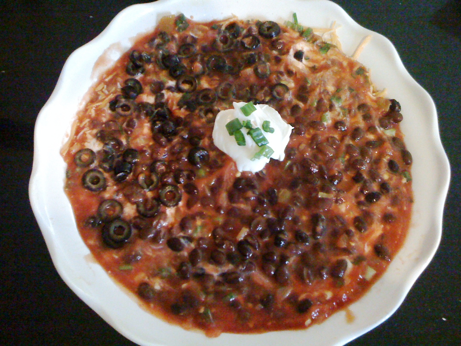 No Bake 7 Layer Mexican Dip