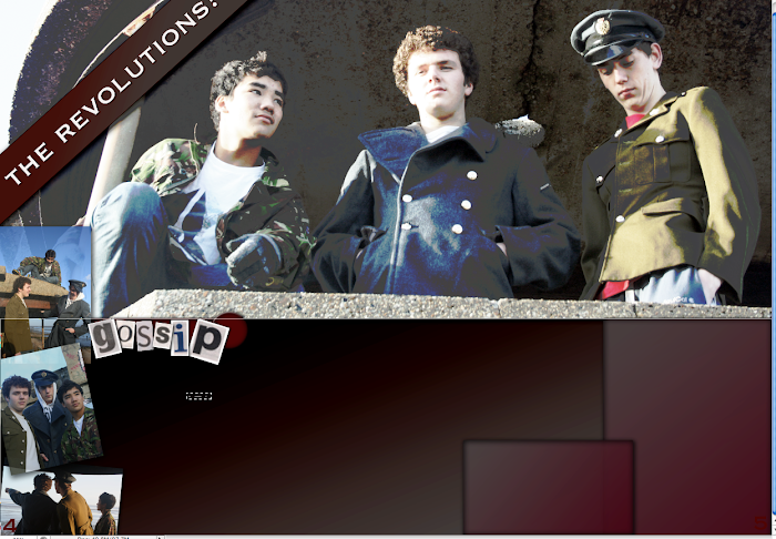Double Page Spread Work In Progress, Print Preview