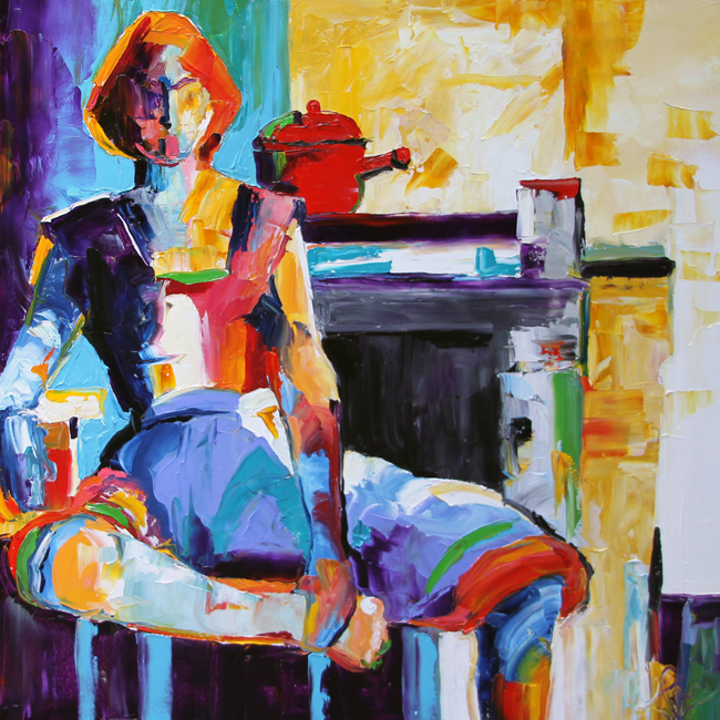 Women+abstract+painting