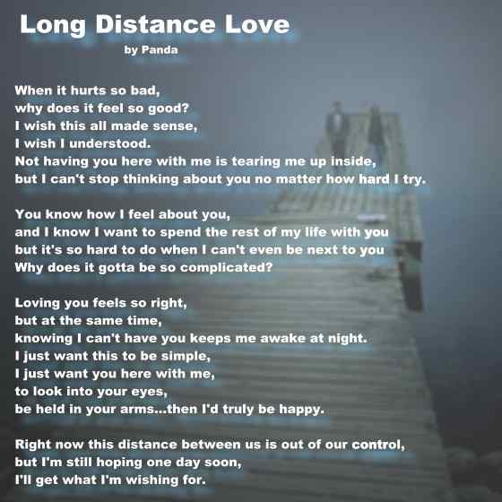 LONG DISTANCE LOVE STORY ? - I Love You.