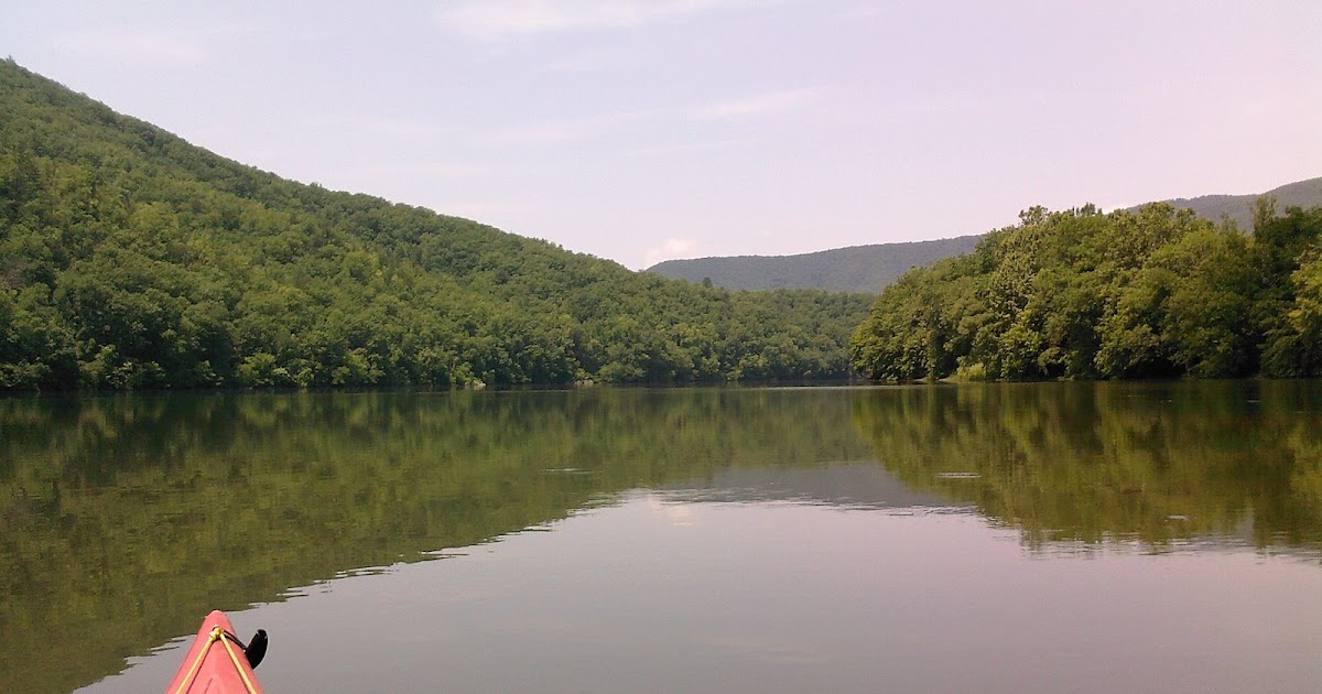 Virginia Paddler James River at Snowden June 2009