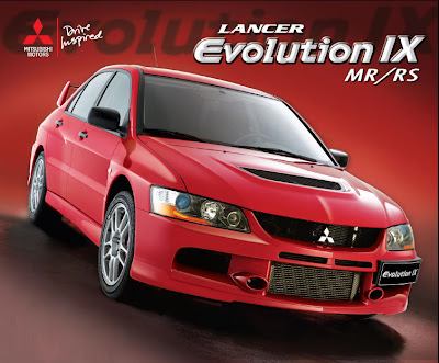 The Mitsubishi Lancer Evolution IX
