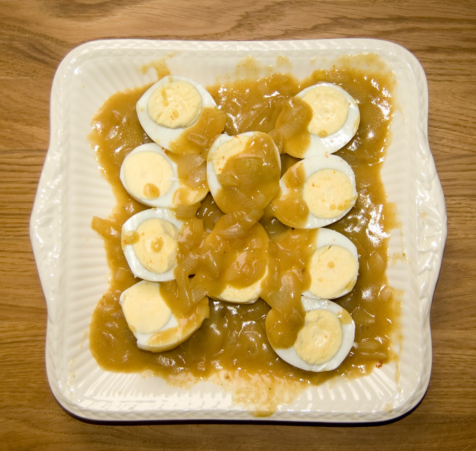 un demi siècle de recettes South african curried eggs