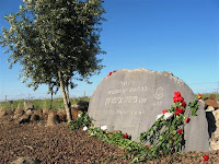 An olive tree overlooking the monument
