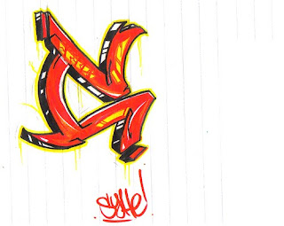 Graffiti Letter C