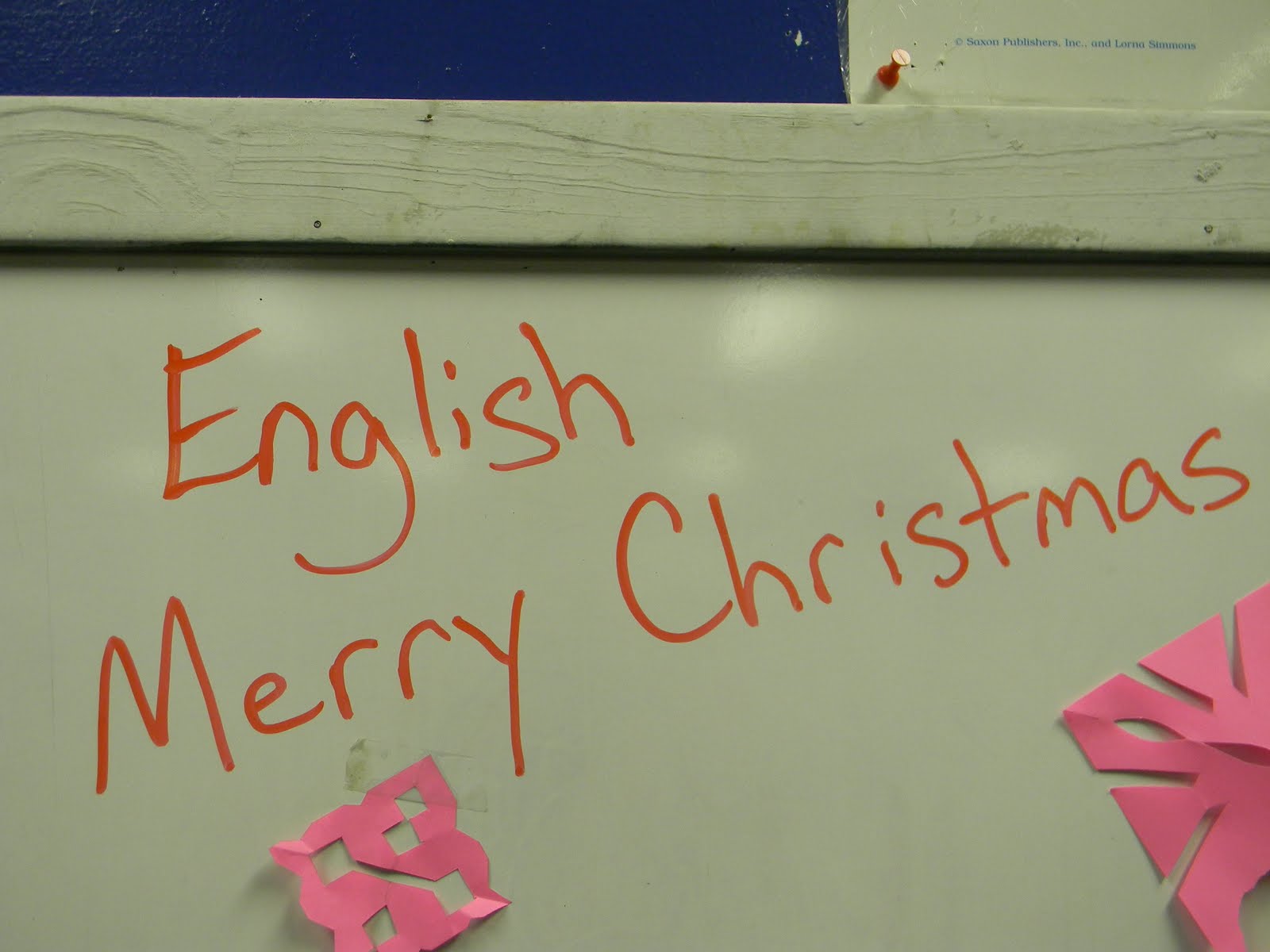 MOWA Choctaw Friends Center: How do you say &quot;Merry Christmas?&quot;