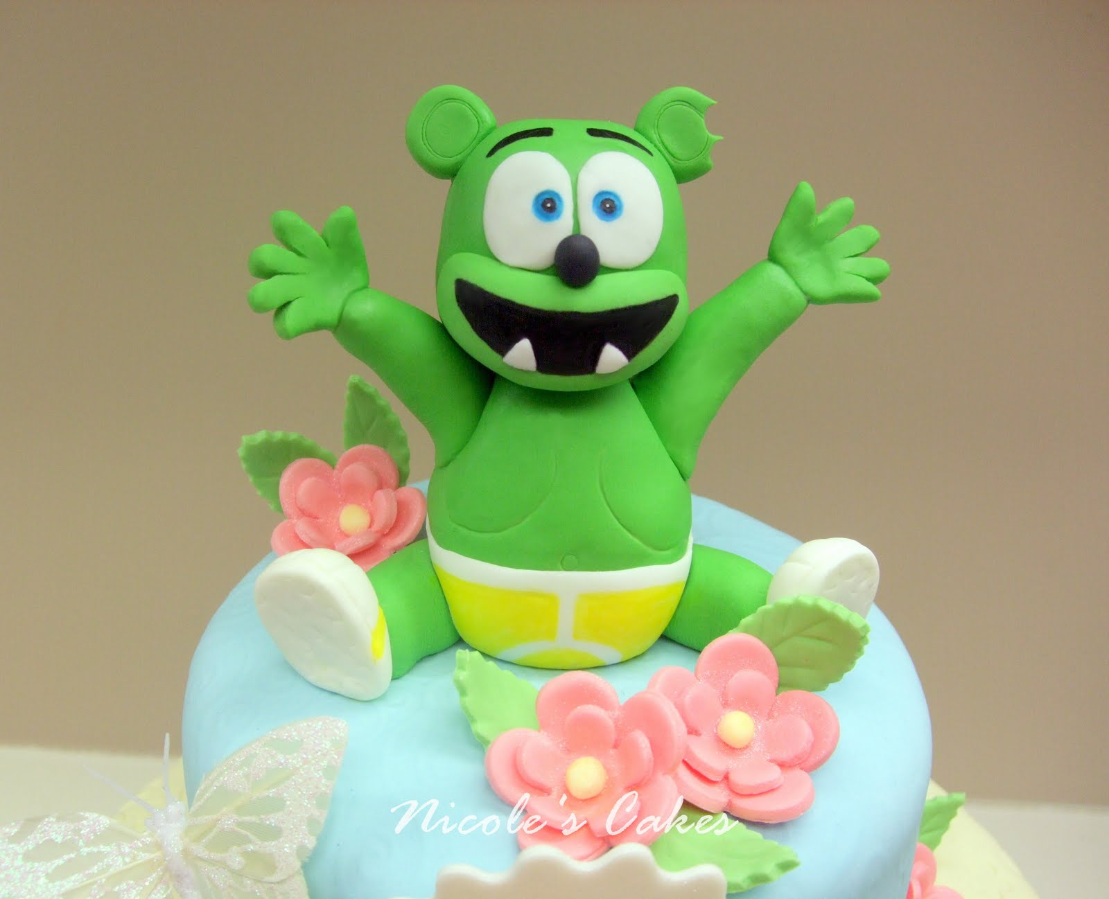 Confections, Cakes & Creations! Gummy Bear 1st Birthday Cake