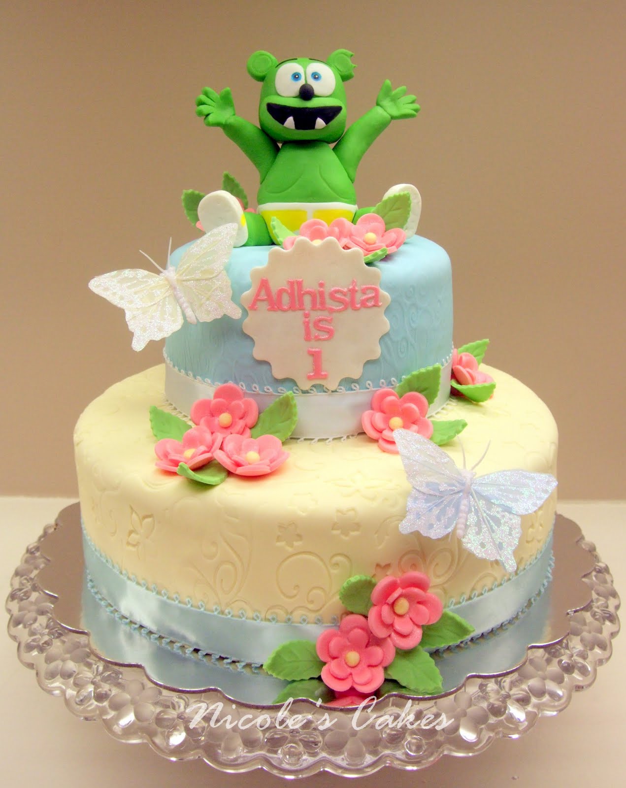Confections, Cakes & Creations! Gummy Bear 1st Birthday Cake