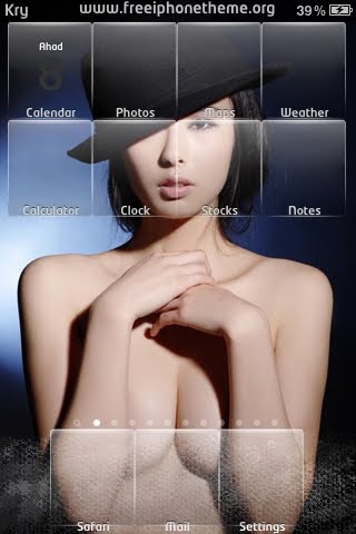 Download Sexy Asian Girl iPhone iPod Touch Themes