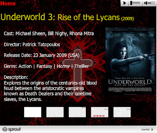 Click to see Underworld: Rise of the Lycans Widget Underworld: Rise of the Lycans widget