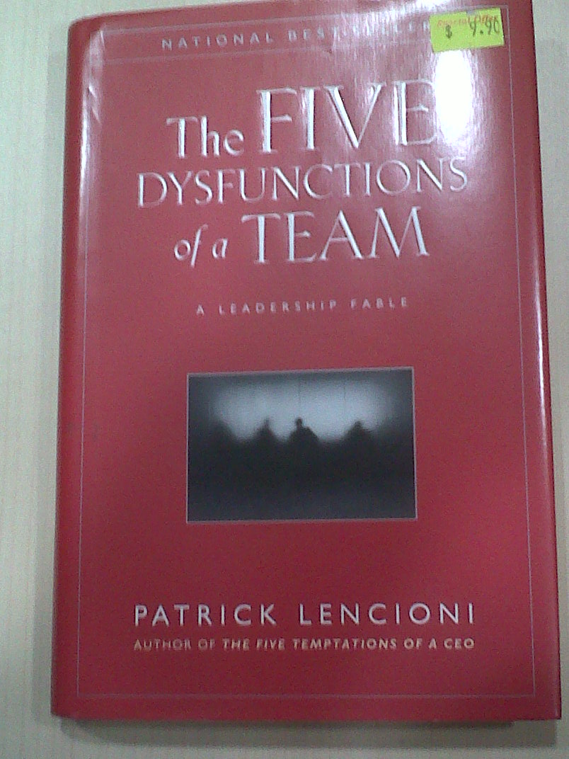 the five dysfunctions of a team by patrick lencioni