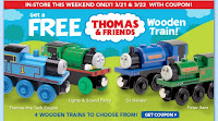 Free Thomas the Train Wooden Train