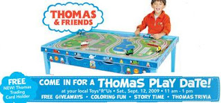 Free Thomas The Tank Play Date