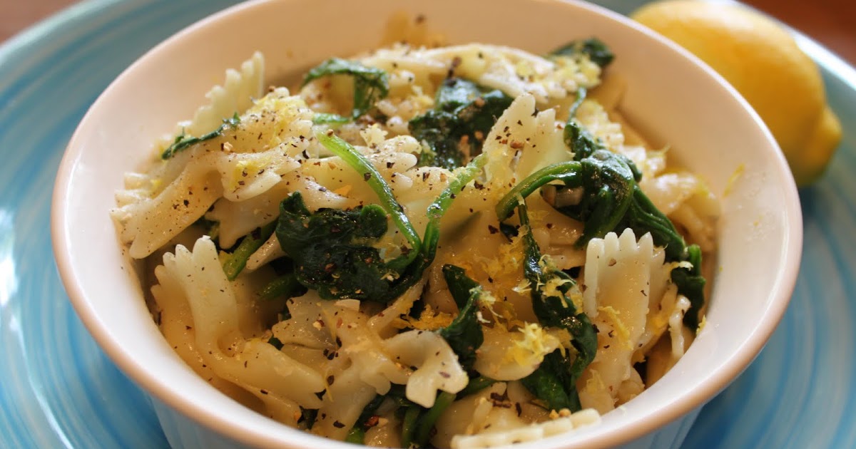 Zsu's Vegan Pantry garliclemon, spinach pasta