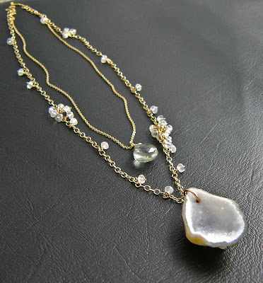 geode necklace