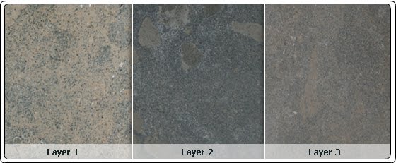 The Granite Gurus Slab Sunday Lagos Azul Limestone The Color And Grain Of Limestone Extracted In Each Layer Differs According To Depth As You Can See Photo Below From Azul