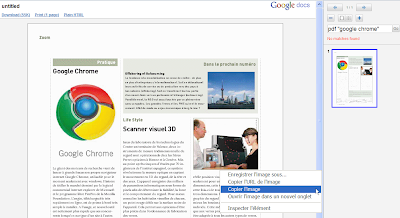 PDF Viewer dans Google
