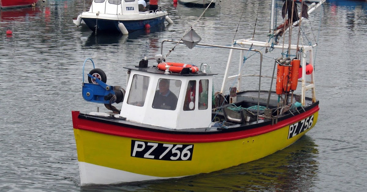 Combe Martin Life Yellow fishing boat