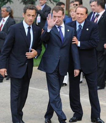 Dmitry Medvedev G8 Summit