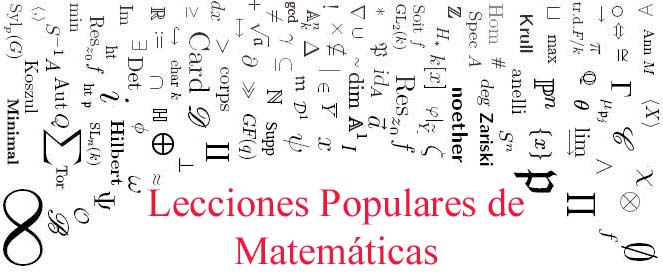 Lecciones populares de matemáticas