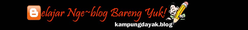 Belajar Nge-Blog