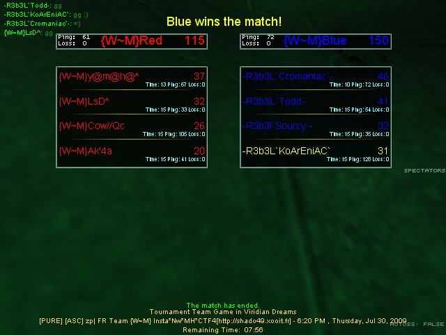 -R3b3L`Clan`- vs WM Clan (Third Match)