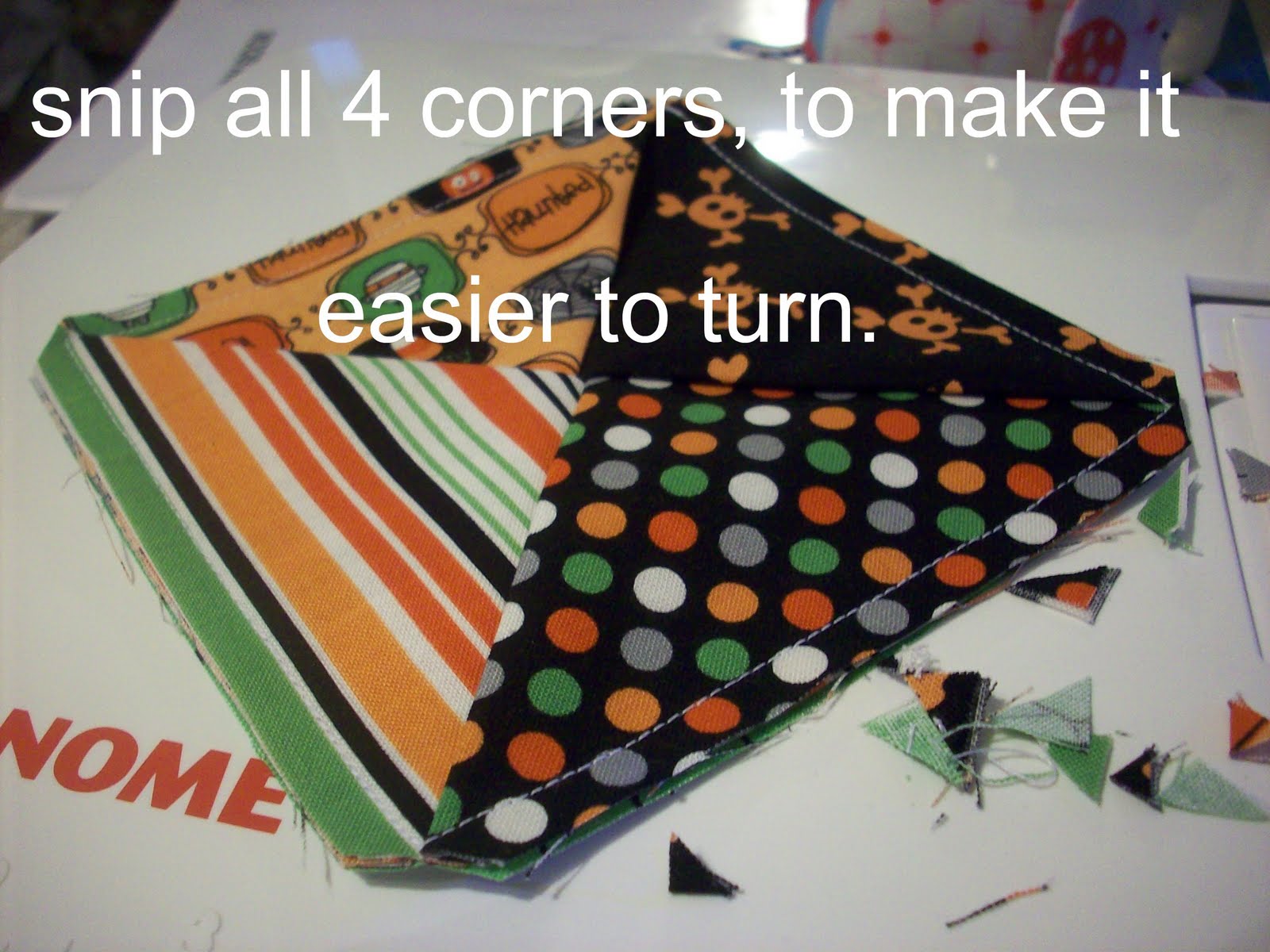 POPPYSEED FABRICS Easy and fast fabric coaster tutorial