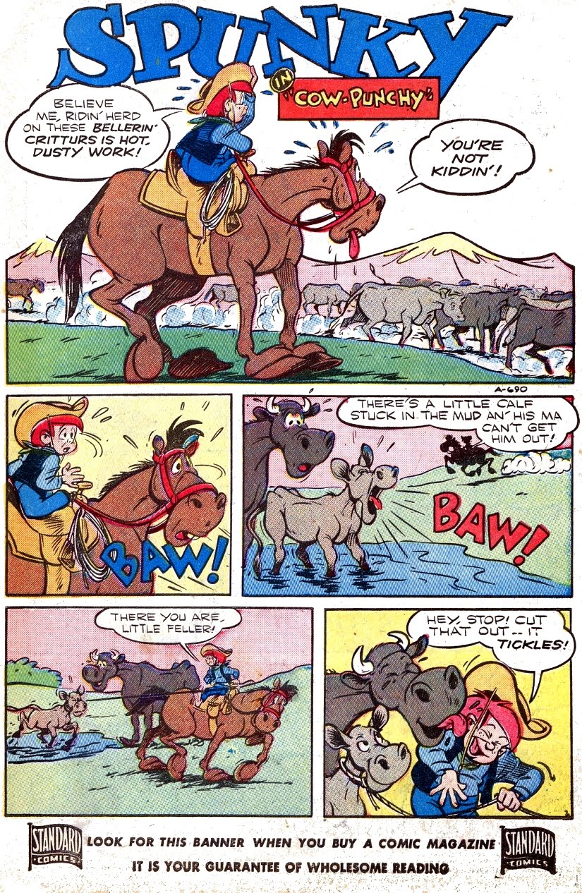 The Big Blog of Kids’ Comics!: SPUNKY No. 4, September 1950