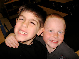 Archer & William at school