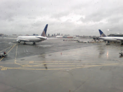 airplanes on the runway