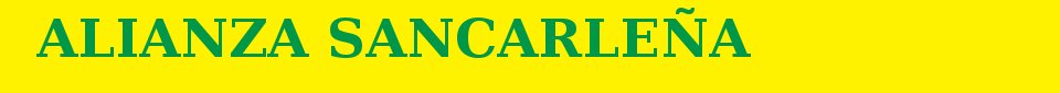 Alianza Sancarleña