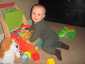 Showing off his moves...