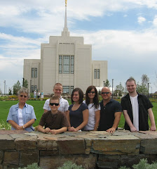 Visiting the Twin Falls Temple Open House with Scott and Cindy's family