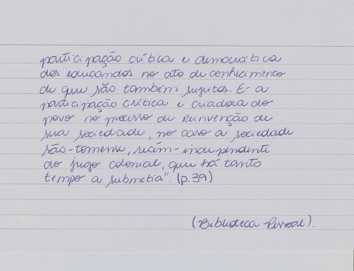 Como fazer fichamento de artigo