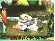 Cave tubing in Beliz March 2008