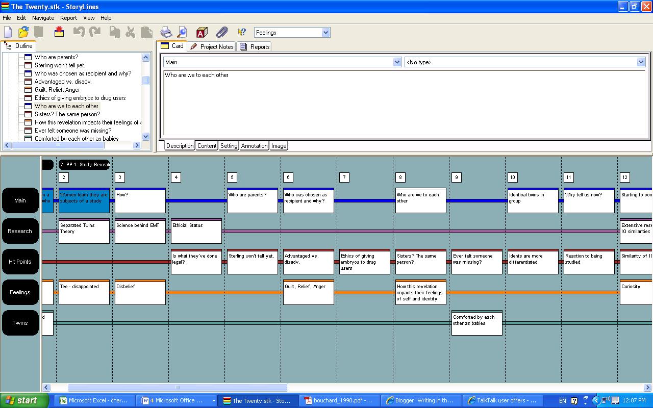 Writing in the Dreamstate October 2010