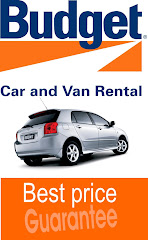 Budget Car rental - for best online booking rate or quote, click on the advert below