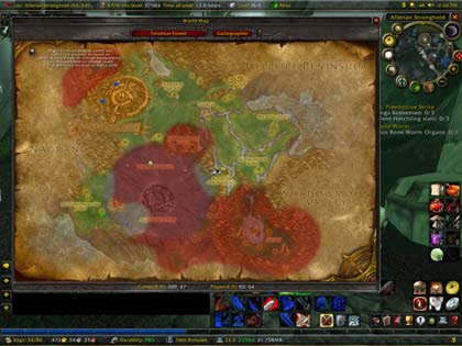 World+of+warcraft+map