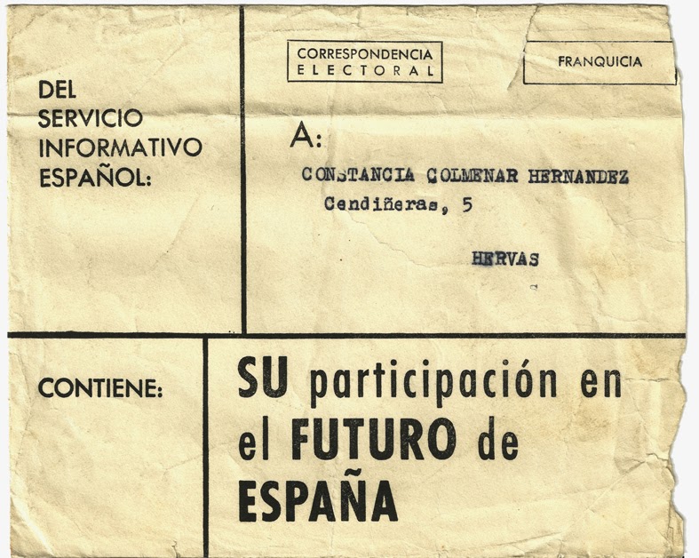 Museo de lo cotidiano Referéndum sobre la Ley Orgánica del Estado, 1966