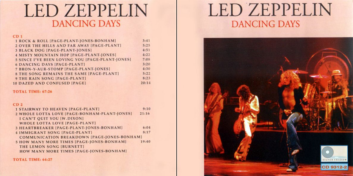 Bootlegirl Led Zeppelin Dancing Days