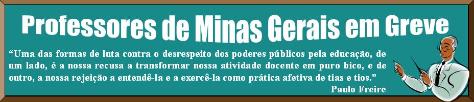 greve dos professores de Minas Gerais