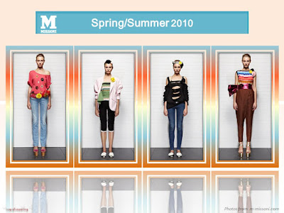 M Missoni Spring Summer 2010 knit tops jeans pants