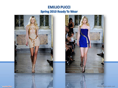 Emilio Pucci Spring 2010 Ready To Wear mini-dress