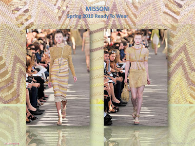 Missoni Spring 2010 Ready To Wear bandeau top duster coat harem pants