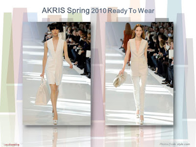 Akris Spring 2010-Ready To Wear dress and pants